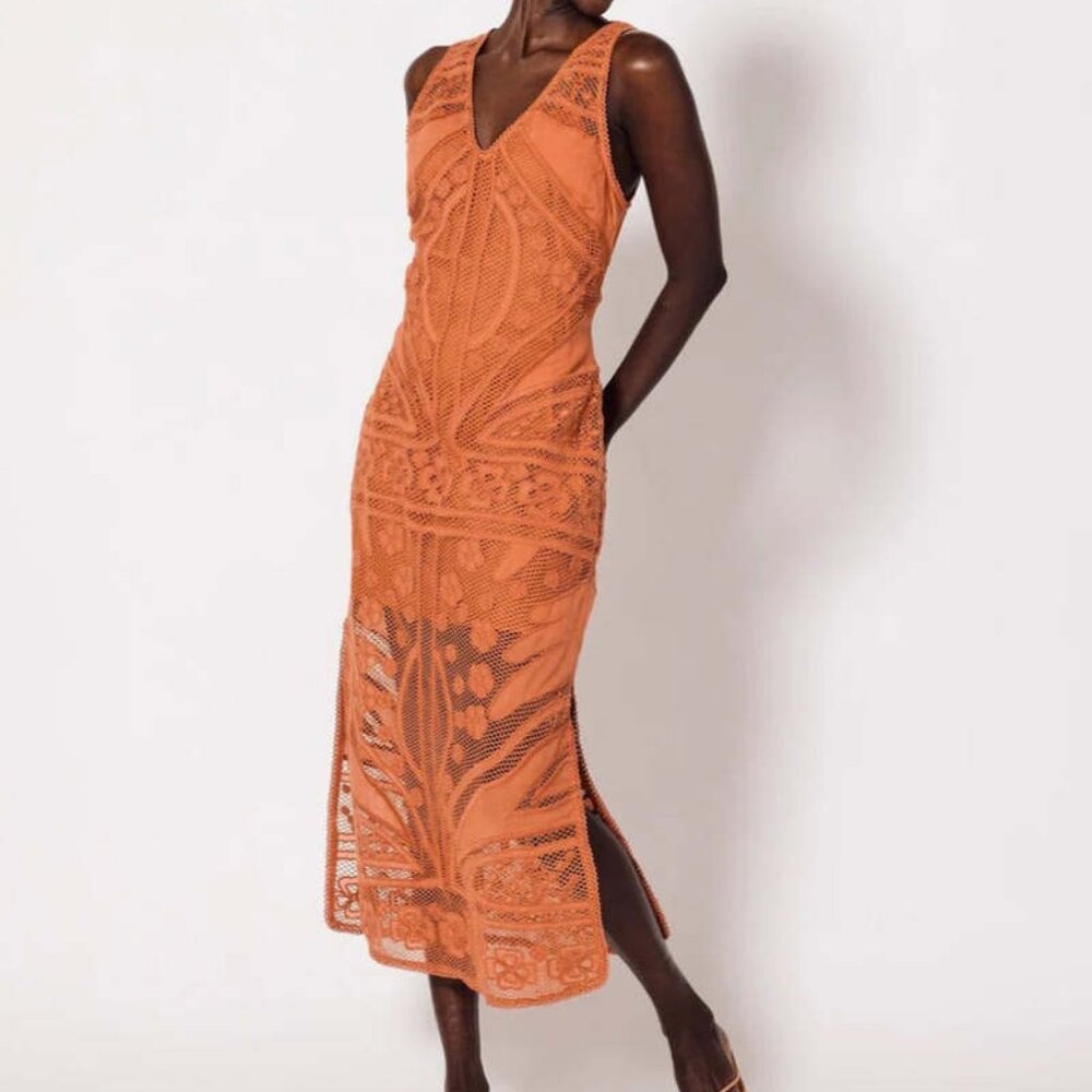 Cleobella Shelby Crochet Midi Dress